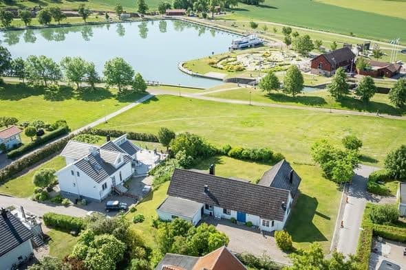 Villa vid Bergs slussar med A-läge