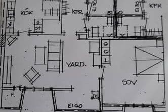 Vindslägenhet 2 rok m balkong i centrum