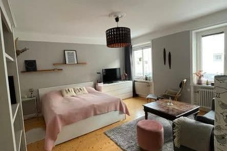 Möblerad 1,5:a med balkong i Vasastan